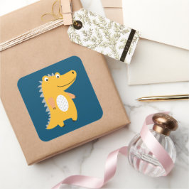 Adesivo Quadrado Animais das florestas tropicais