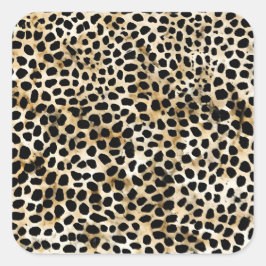 Adesivo Quadrado Animal Print - Stickers