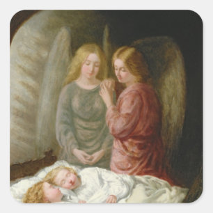 Adesivo Quadrado Anjos de The Guardian