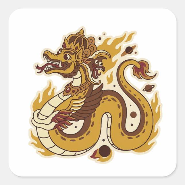 Adesivo Quadrado Antaboga (Frente)