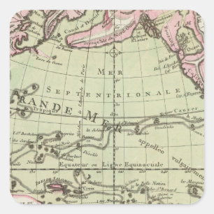 Adesivo Quadrado Antártica