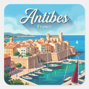 Adesivo Quadrado Antibes França