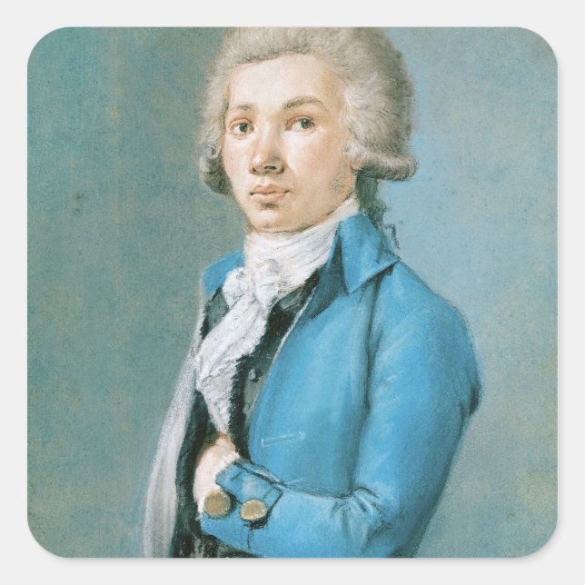 Adesivo Quadrado Antoine Barnave (Frente)