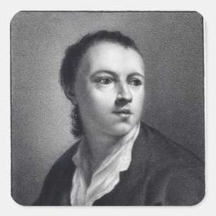 Adesivo Quadrado Anton Raphael Mengs, gravado por Nicolaus Mosman