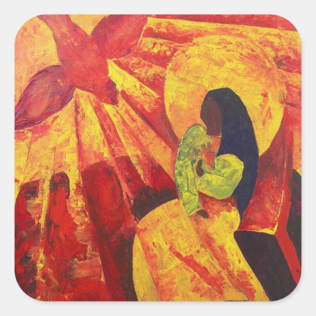 Adesivo Quadrado Anunciação 2011 (Frente)