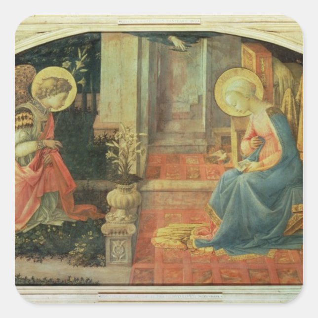 Adesivo Quadrado Anunciação, c.1450-3 (Frente)