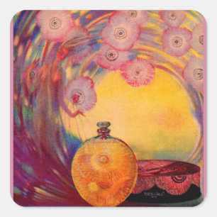Adesivo Quadrado Anúncio de perfume Roger & Gallet 1927
