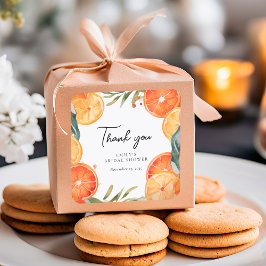 Adesivo Quadrado Aperol Spritz Watercolor Chá de panela