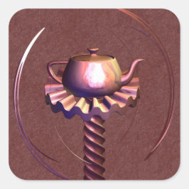 Adesivo Quadrado Após reflexão