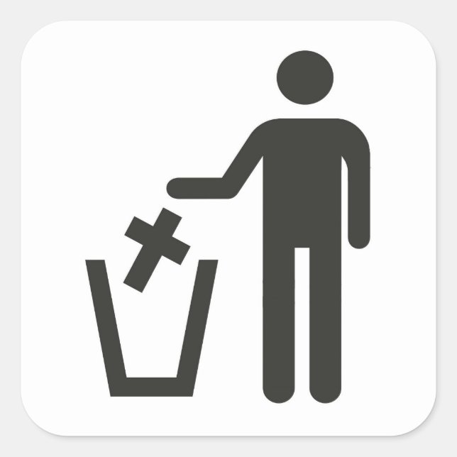 Adesivo Quadrado Apostasy (Frente)