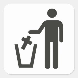 Adesivo Quadrado Apostasy