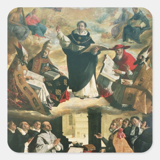 Adesivo Quadrado Apoteose da Rua Thomas Aquinas, 1631 (Frente)