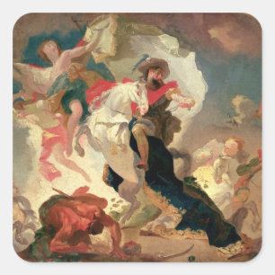 Adesivo Quadrado Apotheosis de St James o maior