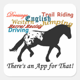 Adesivo Quadrado Appaloosa