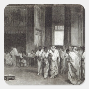 Adesivo Quadrado Appius Claudius