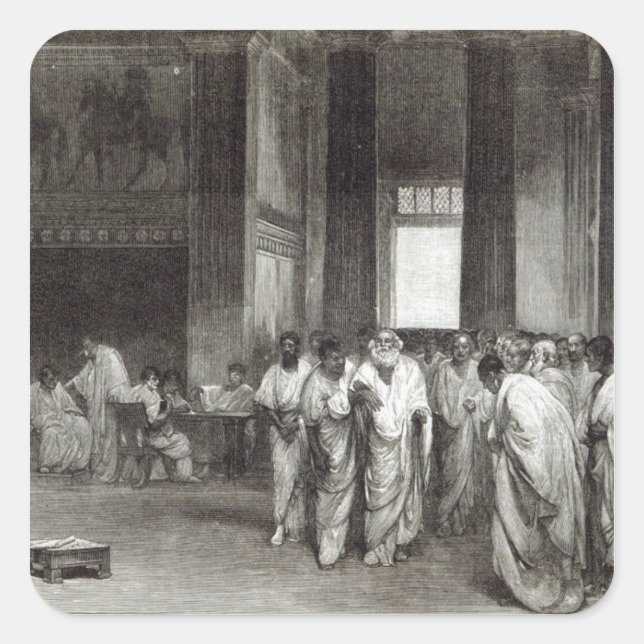 Adesivo Quadrado Appius Claudius (Frente)