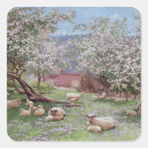 Adesivo Quadrado Appleblosom