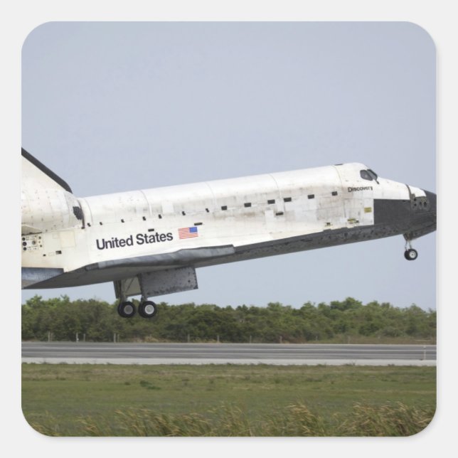 Adesivo Quadrado Aproximação de Descoberta de Encerramento de Espaç (Frente)