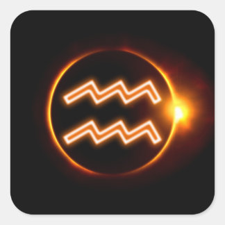 Adesivo Quadrado Aquário