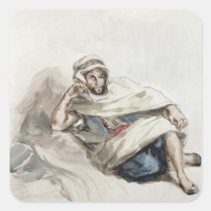 Adesivo Quadrado Árabe assentado