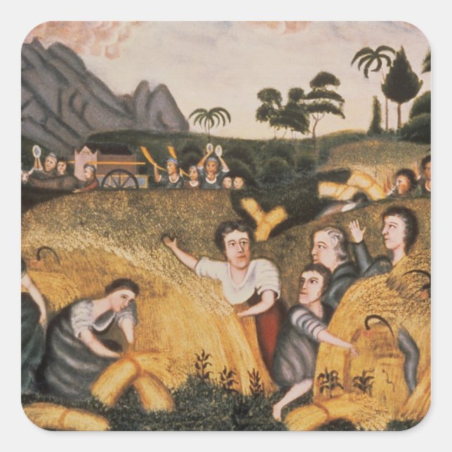Adesivo Quadrado Arca do Pacto, c.1865-80 (Frente)