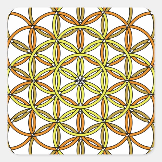 Adesivo Quadrado Archangel Ramiel Delight (Frente)