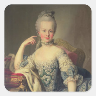 Adesivo Quadrado ArchduquesMarie Antoinette