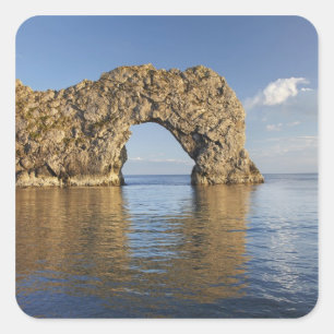 Adesivo Quadrado Arco da Durdle Door, Patrimônio Mundial da Costa J