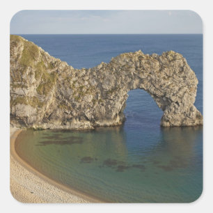 Adesivo Quadrado Arco da Durdle Door, Patrimônio Mundial da Costa J
