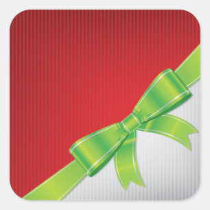 Adesivo Quadrado arco de Natal