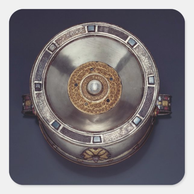 Adesivo Quadrado Ardagh Chalice, Reerasta, County Limerick (Frente)