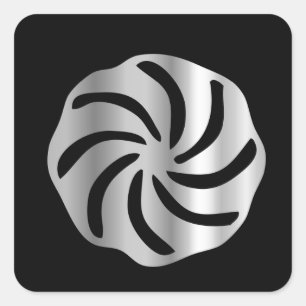 Adesivo Quadrado Arevakhach Armênio-Hetanismo - Símbolo religioso