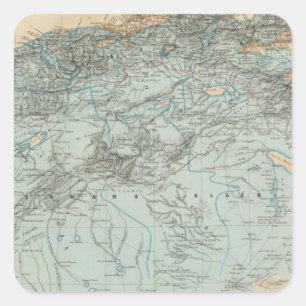 Adesivo Quadrado Argélia