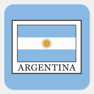 Adesivo Quadrado Argentina