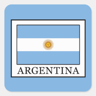Adesivo Quadrado Argentina