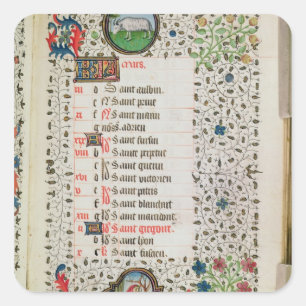 Adesivo Quadrado Aries e um homem derrubando árvores