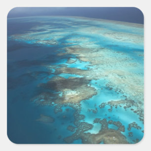 Adesivo Quadrado Arlington Reef, Excelente Barrier Reef Marine Park