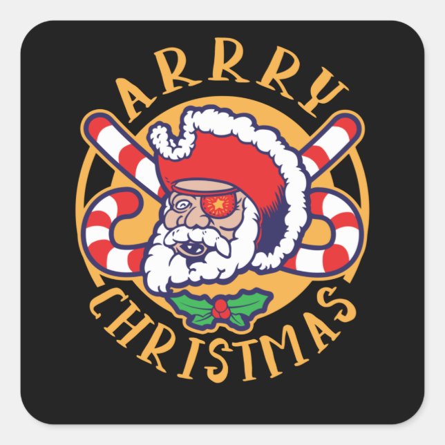 Adesivo Quadrado Arrry Christmas (Frente)