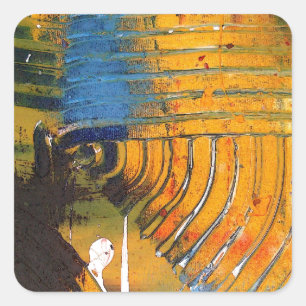 Adesivo Quadrado Arte abstracta