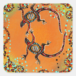 ADESIVO QUADRADO ARTE AUSTRÁLIA                  