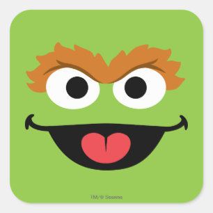 Adesivo Quadrado Arte Facial do Oscar