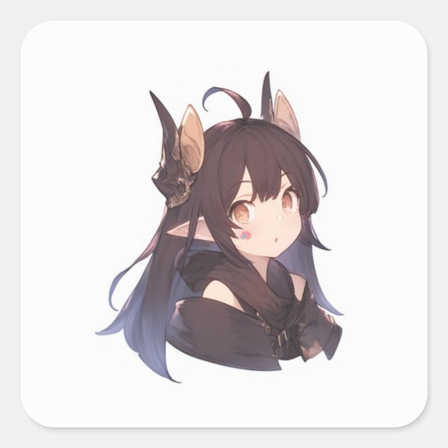 Adesivo Quadrado Arte Maciça (Frente)