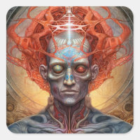 Arte visionária do Homem Surreal