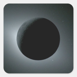Adesivo Quadrado Artemis II Total Solar Eclipse