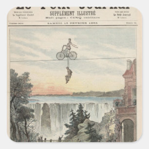 Adesivo Quadrado Artistas do Teatro de la Gaite