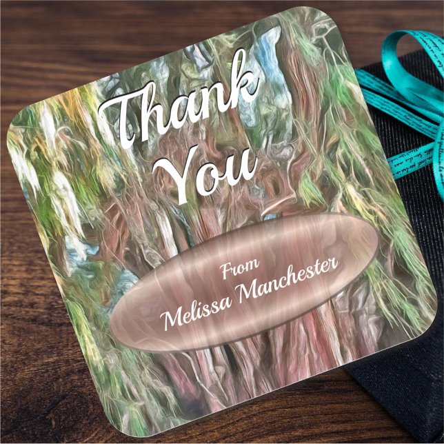 Adesivo Quadrado Árvore agradecida Oaxaca OAX1 (Criador carregado)