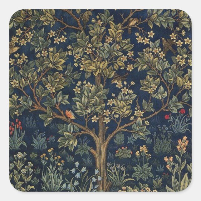 Adesivo Quadrado Árvore da Vida (Frente)