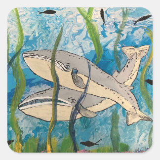 ADESIVO QUADRADO AS BALAS FINAS