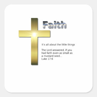 Adesivo Quadrado As Coisas Pequenas