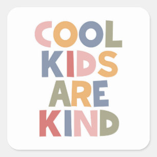 Adesivo Quadrado As Crianças legal São Bonitas
